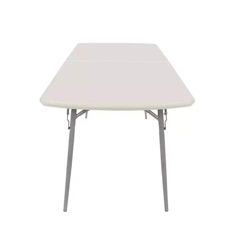 Tavolo pieghevole in due per impieghi gravosi 30"x72" – Grigio maculato, capacità 317 kg, 6 posti