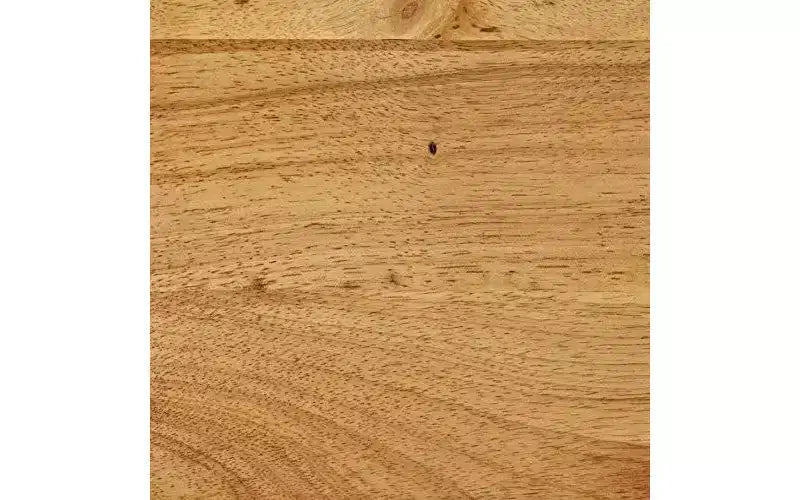 Sgabello da bar altezza bancone – Seduta in legno di quercia naturale, gambe in metallo nero, completamente assemblato