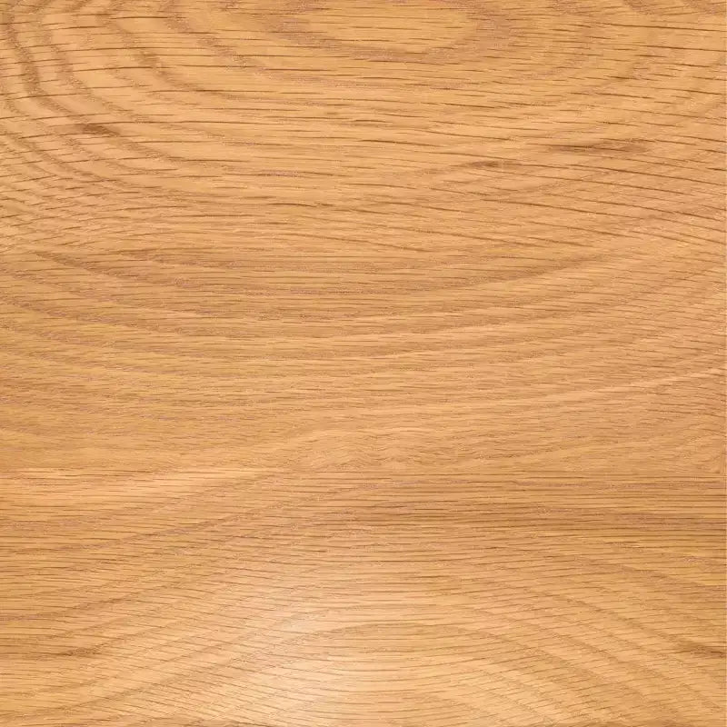 Sgabello da bar altezza bancone – Seduta in legno di quercia naturale, gambe in metallo nero, completamente assemblato