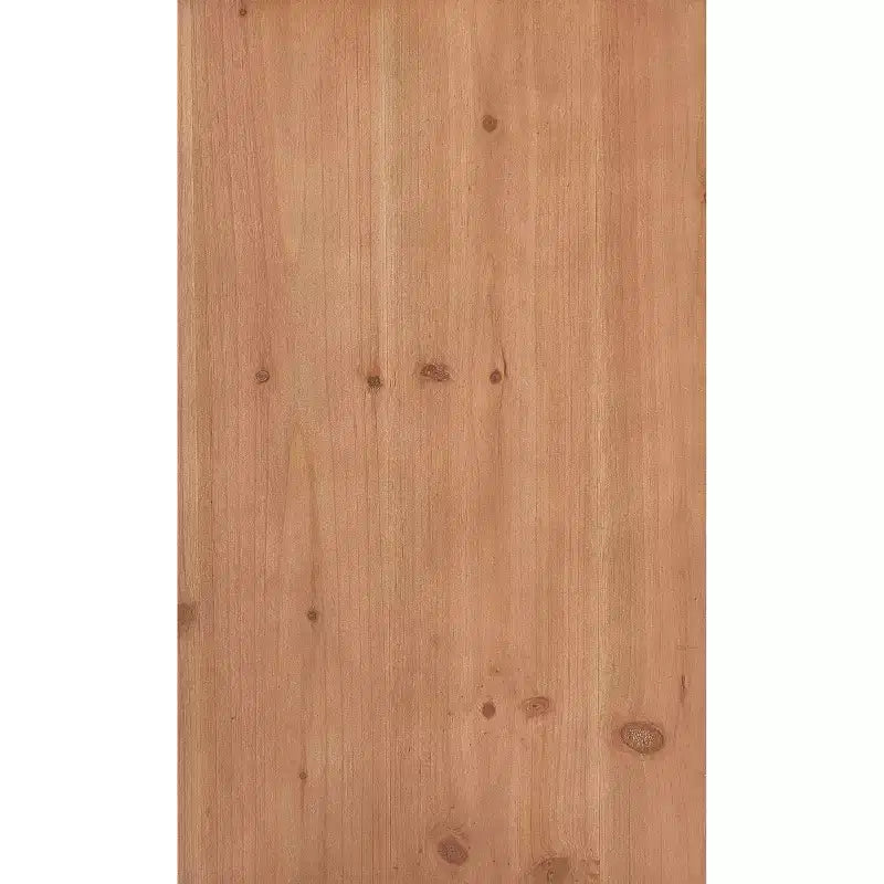 Tavolino da salotto Modern Farmhouse – Piano in legno marrone, struttura in metallo nero, ripiano inferiore