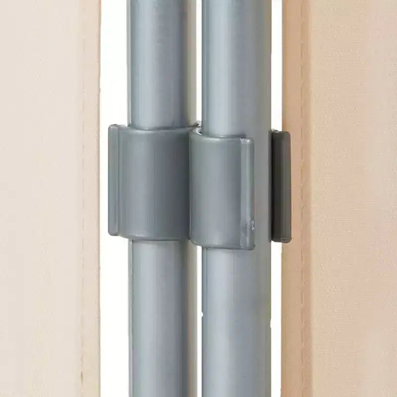 Divisorio a 3 pannelli per interni – Tessuto resistente all'acqua, doppia cerniera, altezza 180 cm