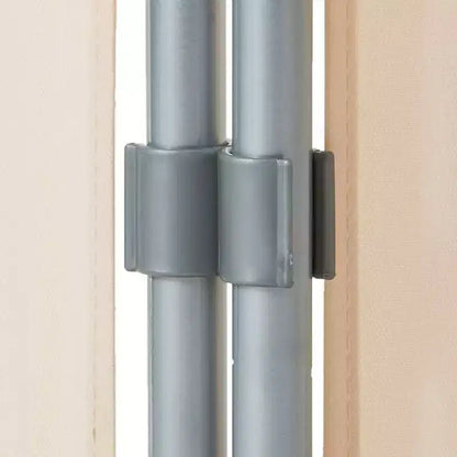 Divisorio a 3 pannelli per interni – Tessuto resistente all'acqua, doppia cerniera, altezza 180 cm