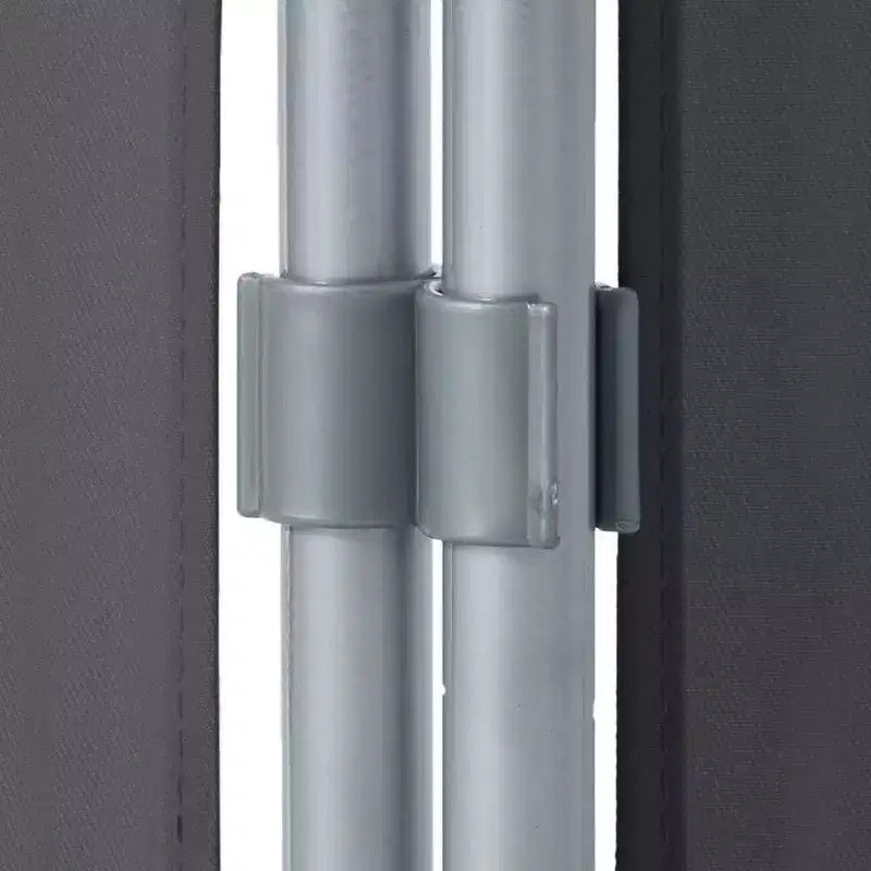 Divisorio a 3 pannelli per interni – Tessuto resistente all'acqua, doppia cerniera, altezza 180 cm