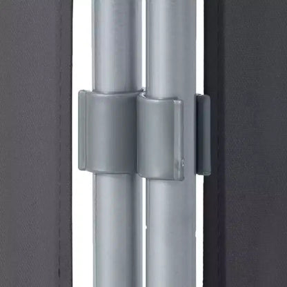 Divisorio a 3 pannelli per interni – Tessuto resistente all'acqua, doppia cerniera, altezza 180 cm