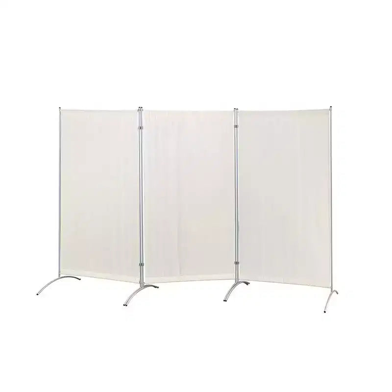 Divisorio a 3 pannelli per interni – Tessuto resistente all'acqua, doppia cerniera, altezza 180 cm