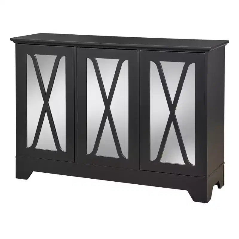 Reflections Side Board Buffet Servers with Mirror - Buylateral