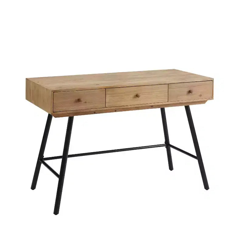 Cailan 3 Drawer Desk - Linon
