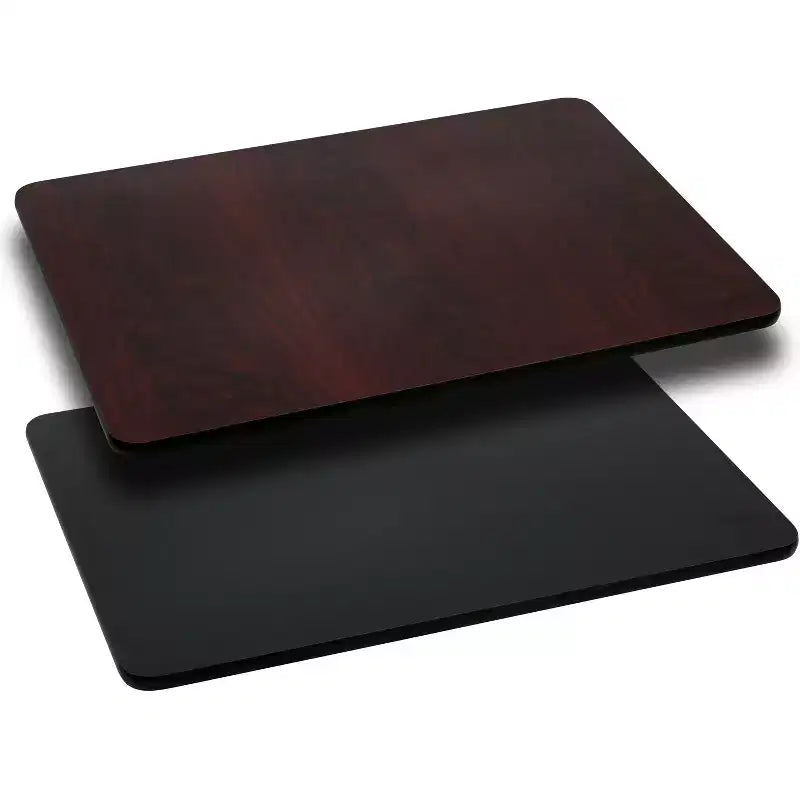 Piano del tavolo reversibile in laminato da 30"x60" – Resistente al calore e ai graffi, di grado commerciale