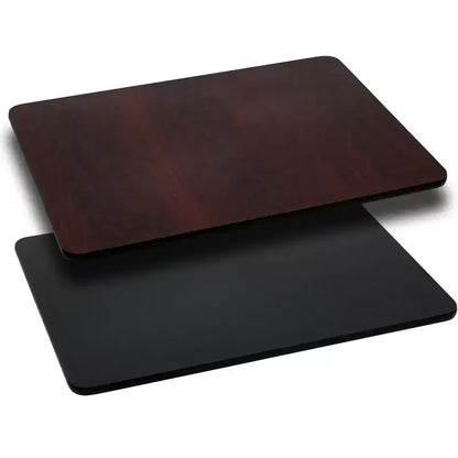 Piano del tavolo reversibile in laminato da 30"x60" – Resistente al calore e ai graffi, di grado commerciale