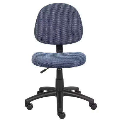 Sedia da lavoro Deluxe per la postura – Senza braccioli, Supporto lombare, Altezza regolabile, 125 kg