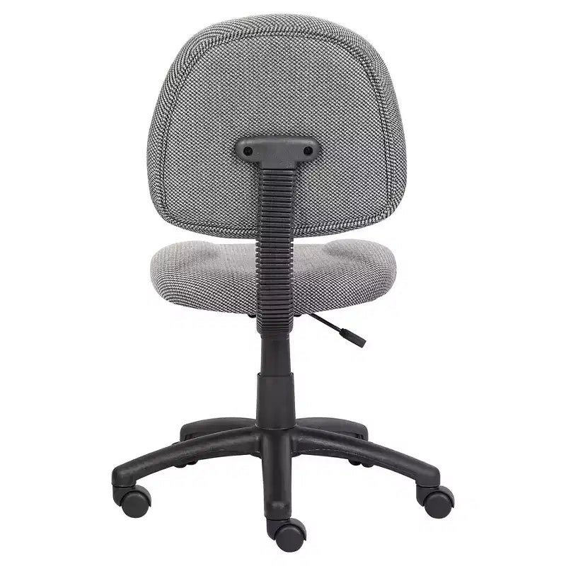 Sedia da lavoro Deluxe per la postura – Senza braccioli, Supporto lombare, Altezza regolabile, 125 kg