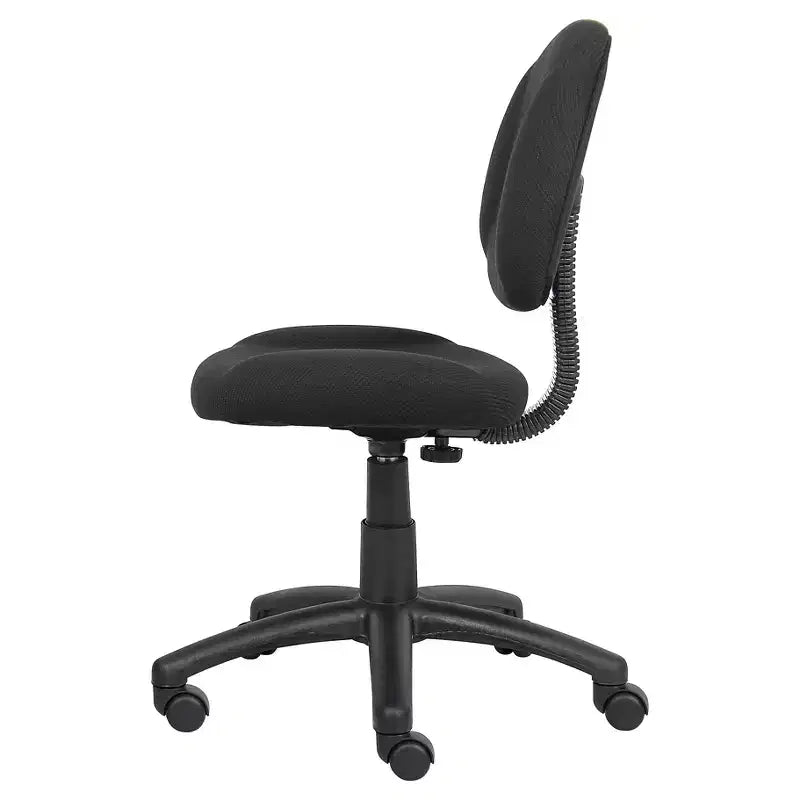 Sedia da lavoro Deluxe per la postura – Senza braccioli, Supporto lombare, Altezza regolabile, 125 kg
