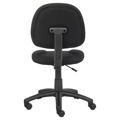 Sedia da lavoro Deluxe per la postura – Senza braccioli, Supporto lombare, Altezza regolabile, 125 kg