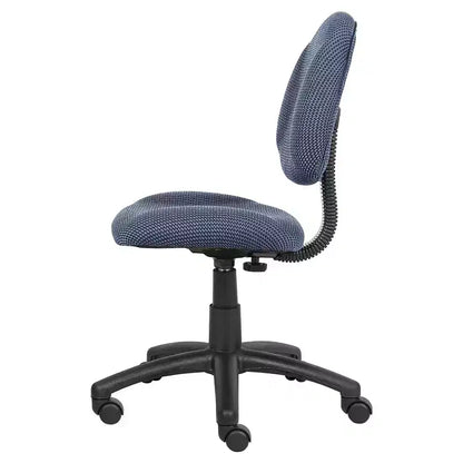 Sedia da lavoro Deluxe per la postura – Senza braccioli, Supporto lombare, Altezza regolabile, 125 kg