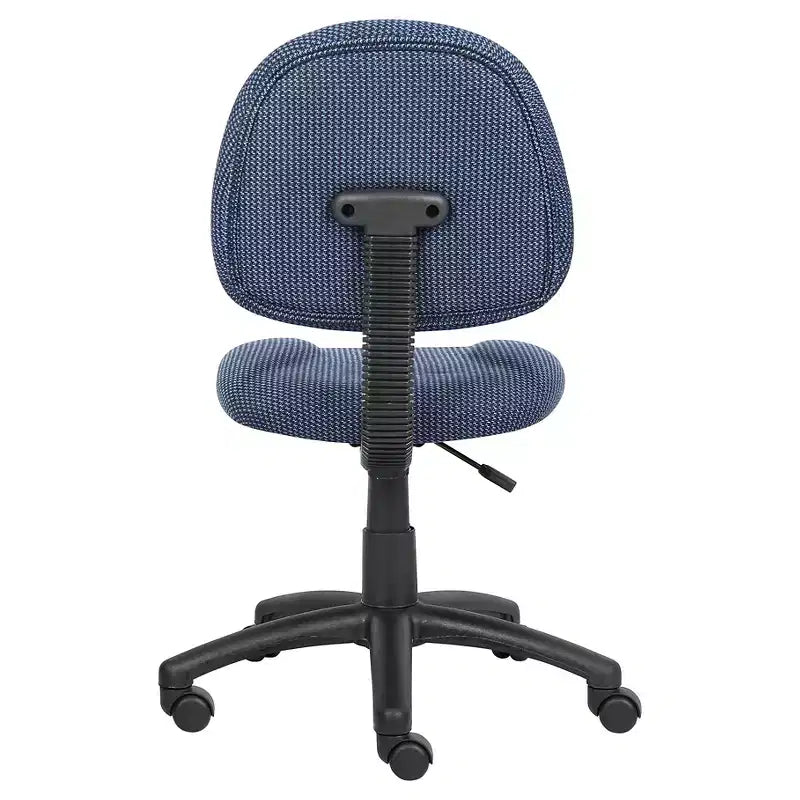 Sedia da lavoro Deluxe per la postura – Senza braccioli, Supporto lombare, Altezza regolabile, 125 kg