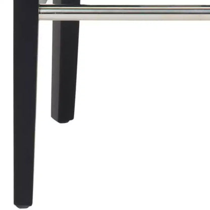 Sgabello da Bar Imbottito a Mezza Altezza – Struttura in Betulla, Ecopelle, Altezza Seduta 74 cm, Nessun Assemblaggio
