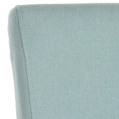 Sgabello da Bar Imbottito a Mezza Altezza – Struttura in Betulla, Ecopelle, Altezza Seduta 74 cm, Nessun Assemblaggio